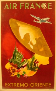 Travel-Posters-Air-France-Orient-Asia-Airline